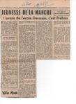 Article de Presse 1957 Prébois